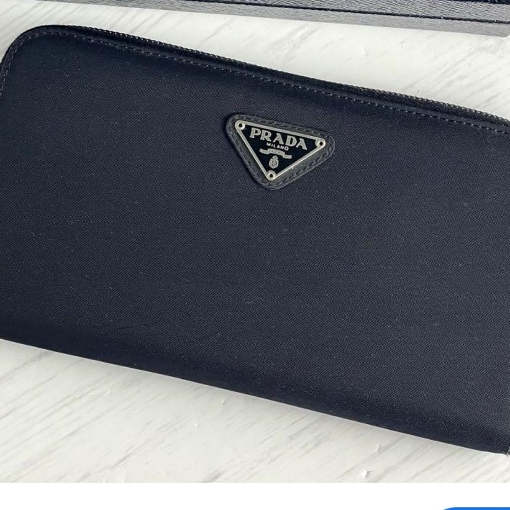Never Used, Authentic PRADA Tessuto Nylon Wallet